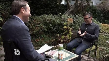 Video thumbnail: PBS NewsHour Michael Chabon blends fact and fiction to create ‘a truth’