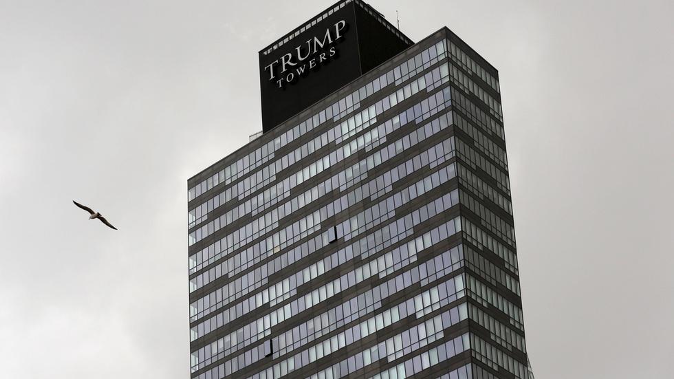 Is there a line between Trump’s businesses and politics? image