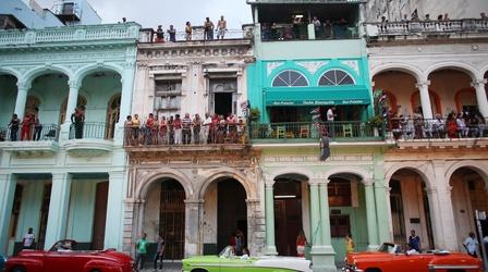 Video thumbnail: PBS NewsHour Embargo remains for some Cuba sectors, as trade grows slowly