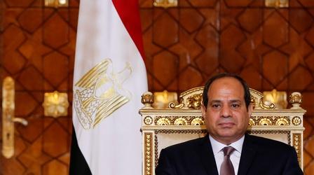 Video thumbnail: PBS NewsHour Egypt seeks ‘strengthening’ of U.S. relations under Trump