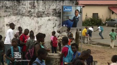 Video thumbnail: PBS NewsHour Private management of Liberian public schools draws scrutiny
