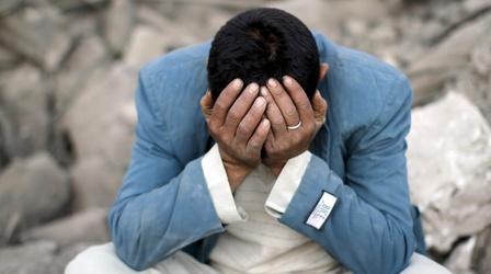 Video thumbnail: PBS NewsHour Red Cross study shows shifting global views on war
