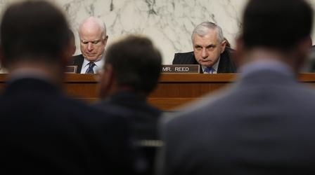 Video thumbnail: PBS NewsHour Sen. Reed: To deny Russian involvement is to deny fact