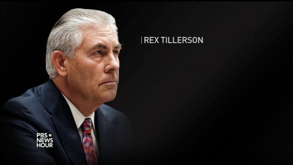Trump’s secretary of state choice sets up possible fight image