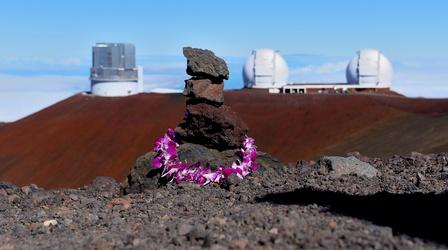 Video thumbnail: PBS NewsHour Sacred mountain is focal point in fight over giant telescope