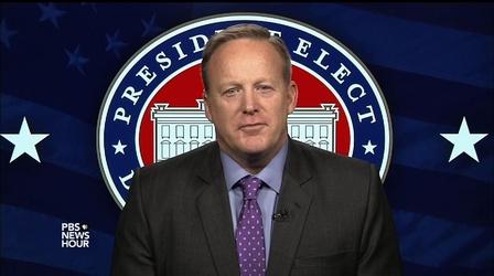 Video thumbnail: PBS NewsHour Spicer: 'Zero evidence' Russian hacks had any impact