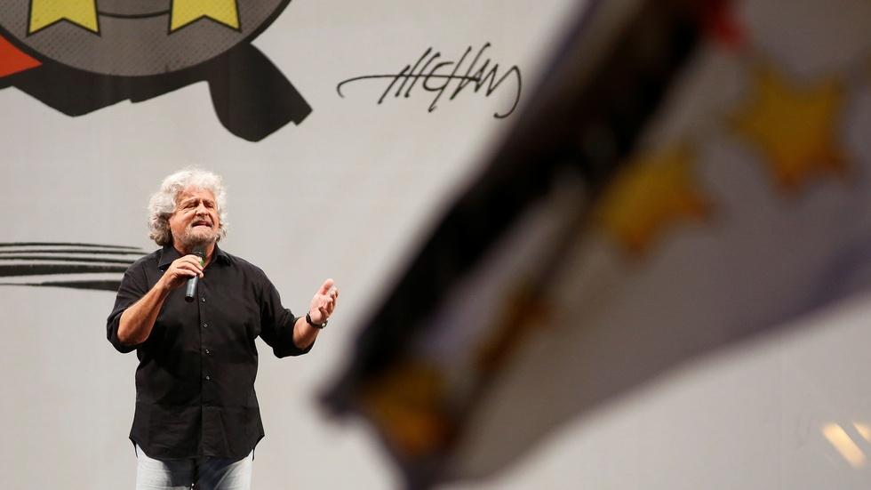 The rise of Italy's 'rejectionist' Five Star Movement party image