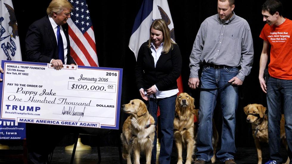 What we know--and don't--about Trump’s charitable foundation image