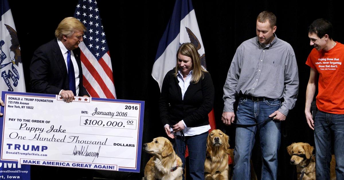 What we know--and don't--about Trump’s charitable foundation