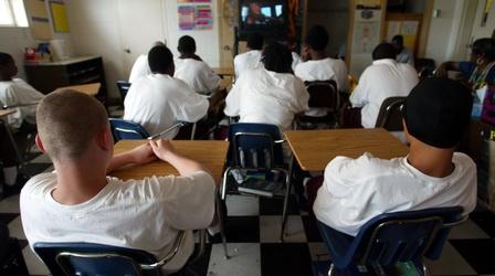 Video thumbnail: PBS NewsHour Should juveniles be incarcerated with adults?