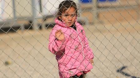 Video thumbnail: PBS NewsHour At refugee camp, kids who escaped Mosul are happy to be free