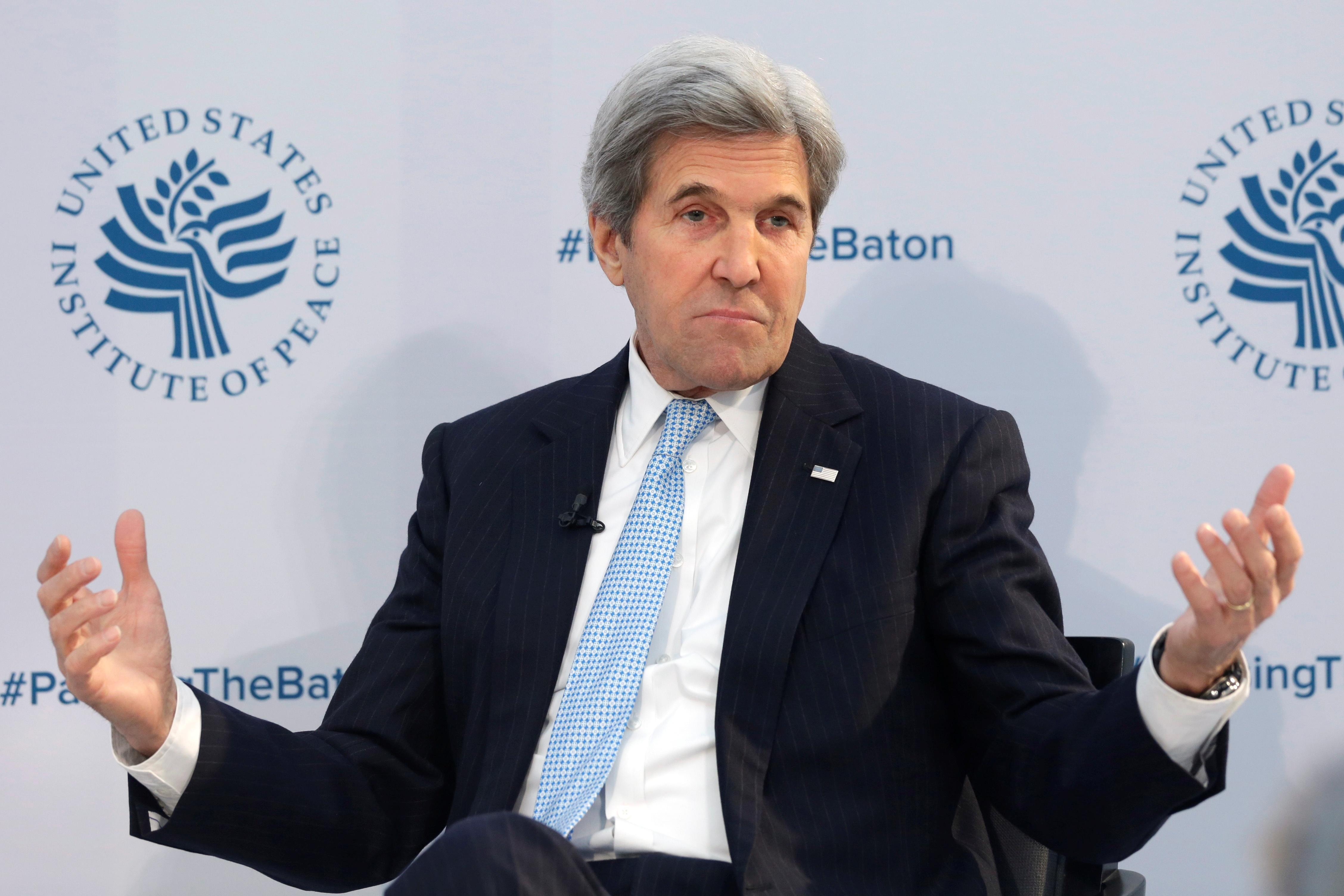 Kerry: We’re going to have to fight for substantive dialogue
