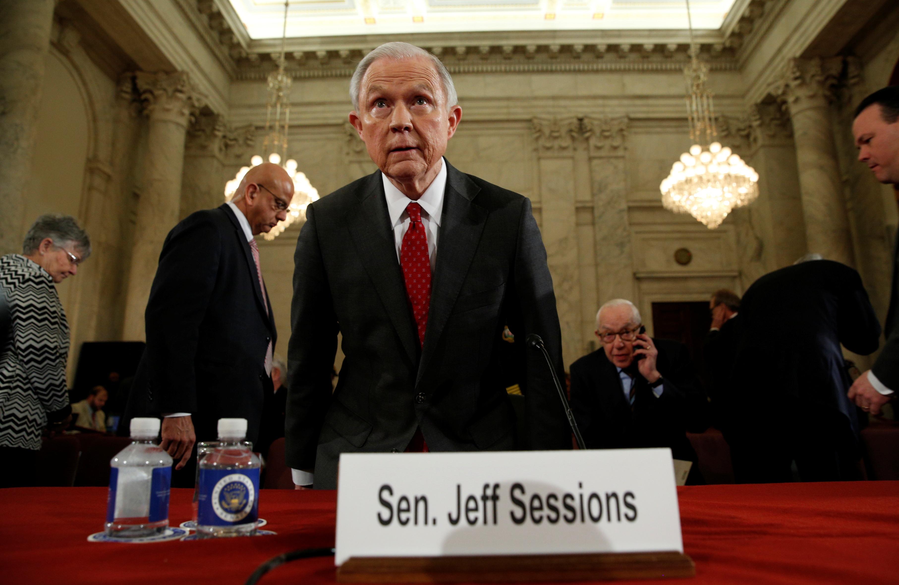 In hearing, Sessions says he’ll put law above his own views