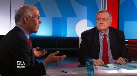 Video thumbnail: PBS NewsHour Shields and Brooks on Russian intrigue in American politics