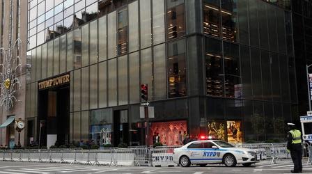 Video thumbnail: PBS NewsHour The towering challenge of protecting the Trumps in New York