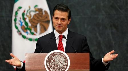 Video thumbnail: PBS NewsHour Trump, Mexican President Peña Nieto to meet in Washington