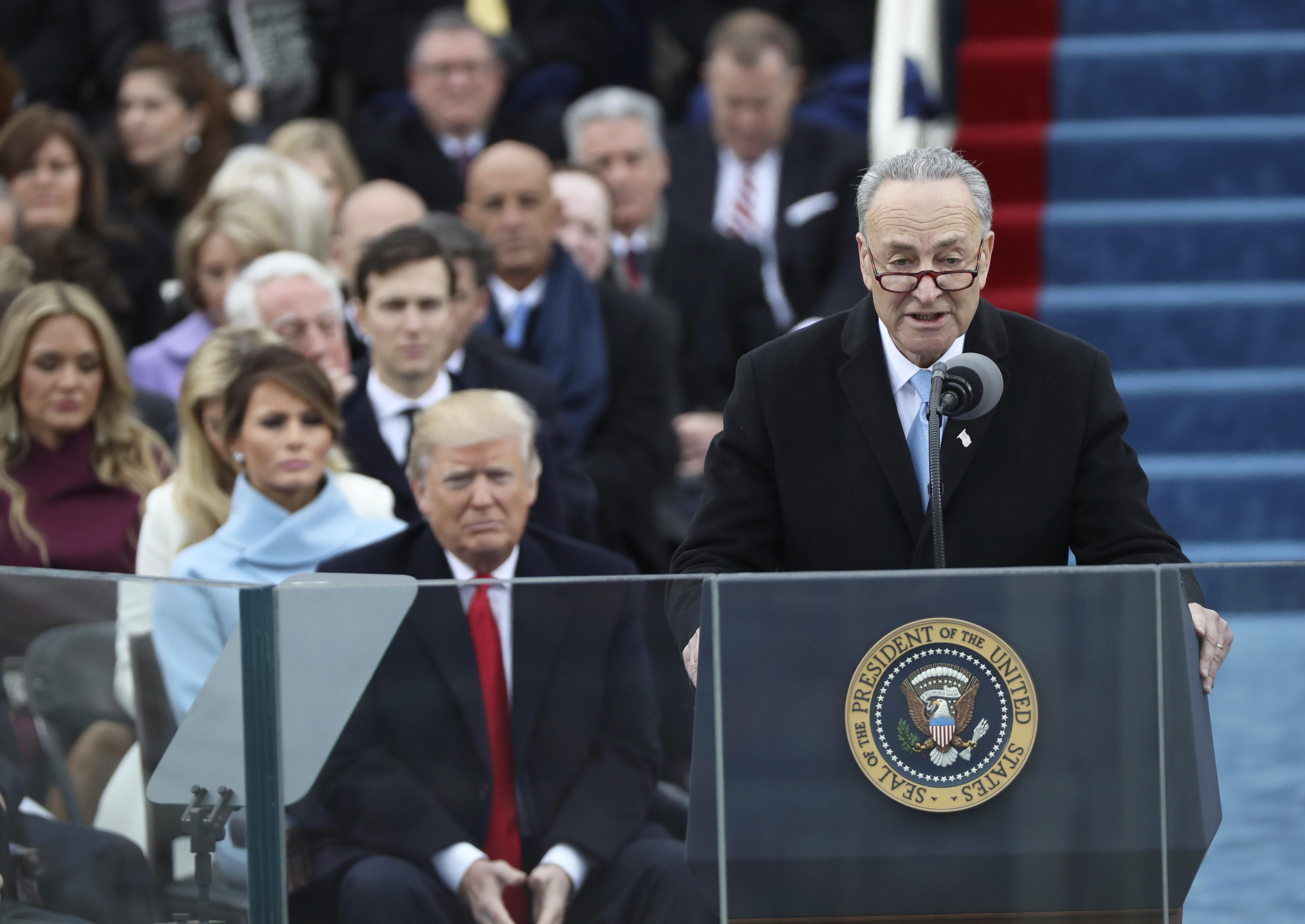 Sen. Schumer on Democratic opposition under Trump