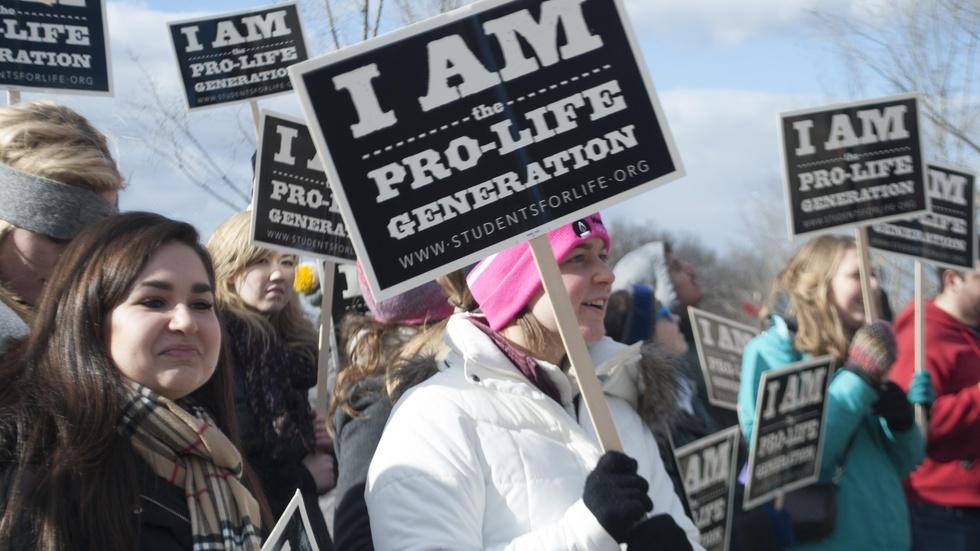Anti-abortion activists welcome Trump administration support image