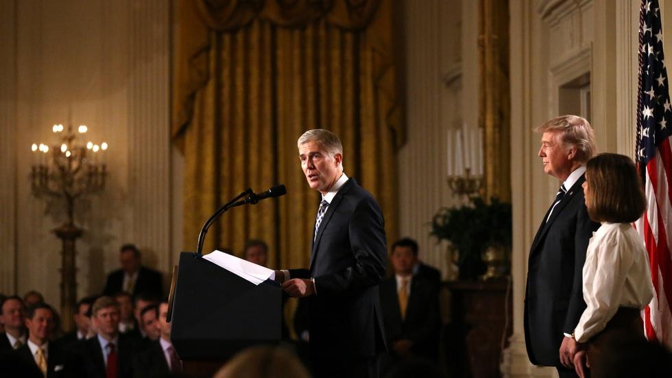 Trump names Neil Gorsuch as Supreme Court nominee image