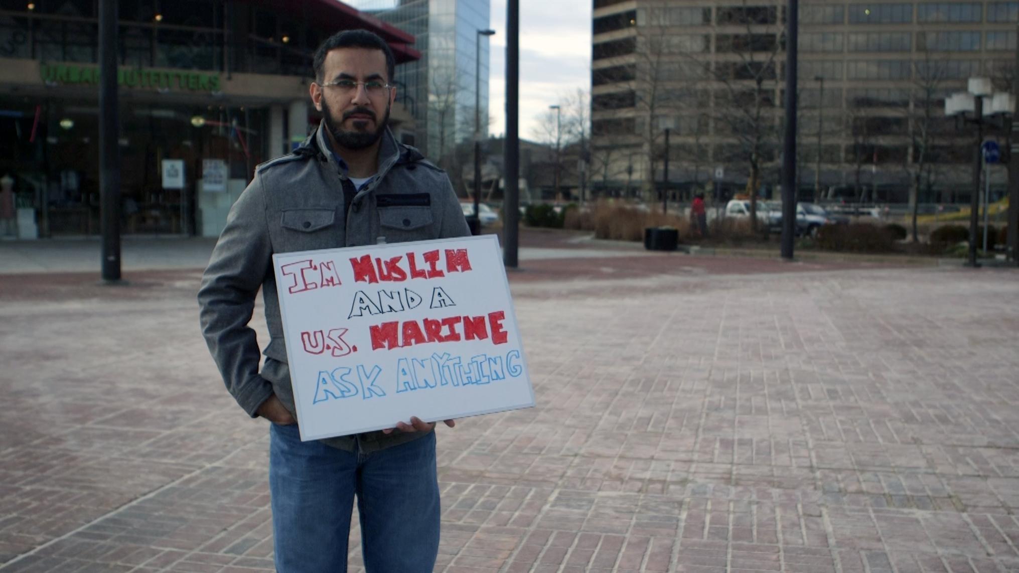 Why one Muslim Marine is inviting questions about his faith