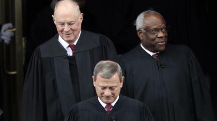 Video thumbnail: PBS NewsHour Trump’s immigrant ban could lead to U.S. Supreme Court