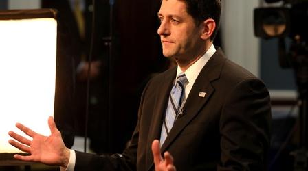 Video thumbnail: PBS NewsHour Paul Ryan on Trump, Russia and GOP goals