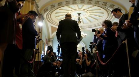 Video thumbnail: PBS NewsHour Democrats demand independent probe after Flynn resignation