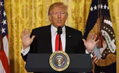 Trump denies reported chaos in wide-ranging news conference
