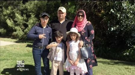 Video thumbnail: PBS NewsHour After travel ban uncertainty, friends reunite in the U.S.