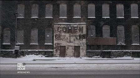 Video thumbnail: PBS NewsHour Erie longs for manufacturing past, but what’s the future?