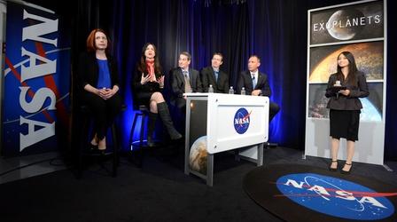 Video thumbnail: PBS NewsHour Hunt for alien life zooms in on new solar system
