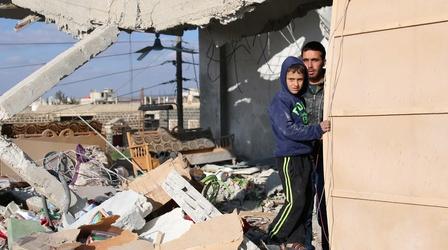 Video thumbnail: PBS NewsHour For Syrian refugees, a long, uncertain route to immigration