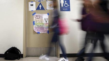 Video thumbnail: PBS NewsHour How scrapping transgender bathroom guidance impacts schools