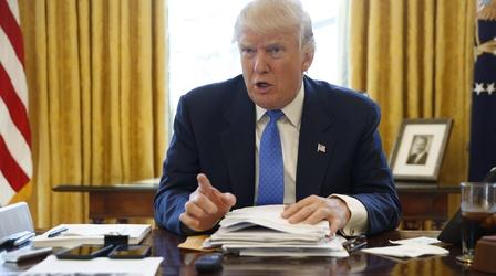 Video thumbnail: PBS NewsHour News Wrap: Trump says he wants to boost U.S. nuclear arsenal