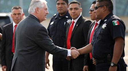 Video thumbnail: PBS NewsHour U.S. and Mexico share diplomatic dialogue amid tensions