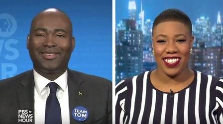 Video thumbnail: PBS NewsHour Can Democrats find a rallying cry that wins with voters?