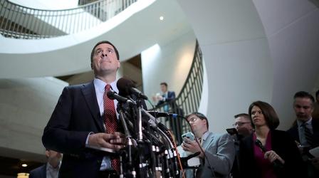 Video thumbnail: PBS NewsHour Congress grapples with investigating Trump’s Russia ties