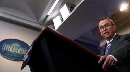 Video thumbnail: PBS NewsHour Trump's budget blueprint boosts defense spending