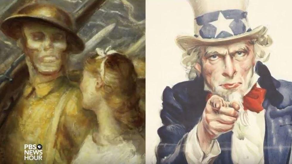How American artists captured the Great War up close image