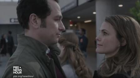Video thumbnail: PBS NewsHour 'The Americans' sees a perfect moment to humanize espionage