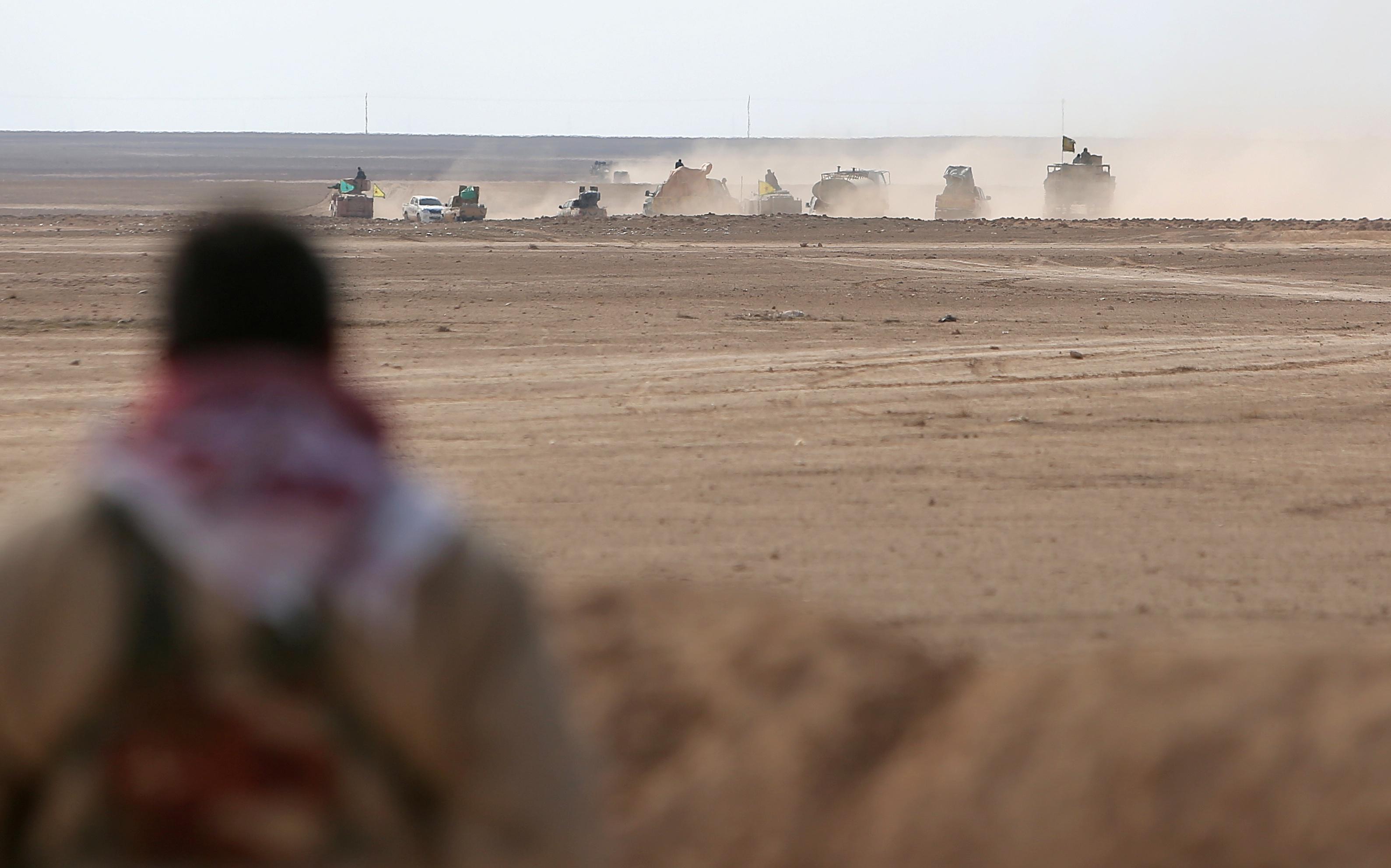 U.S. forces in Syria to fight ISIS face chaotic map