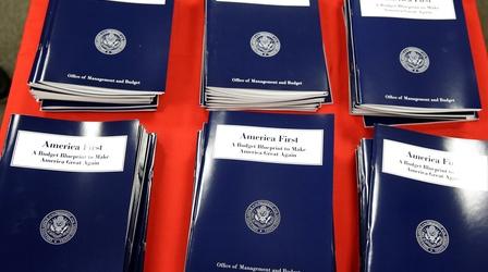 Video thumbnail: PBS NewsHour Does Trump’s budget defend America or erode American power?