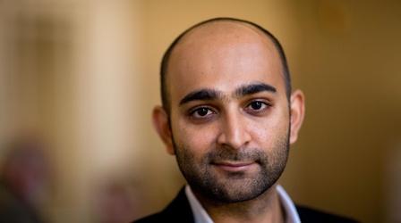 Video thumbnail: PBS NewsHour Novel 'Exit West' explores what makes refugees leave home