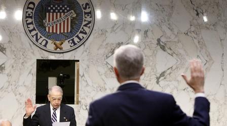 Video thumbnail: PBS NewsHour Grassley: Gorsuch willing to be a judge, not a legislator