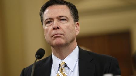 Video thumbnail: PBS NewsHour Comey confirms Russia probe, but not Trump wiretap claim