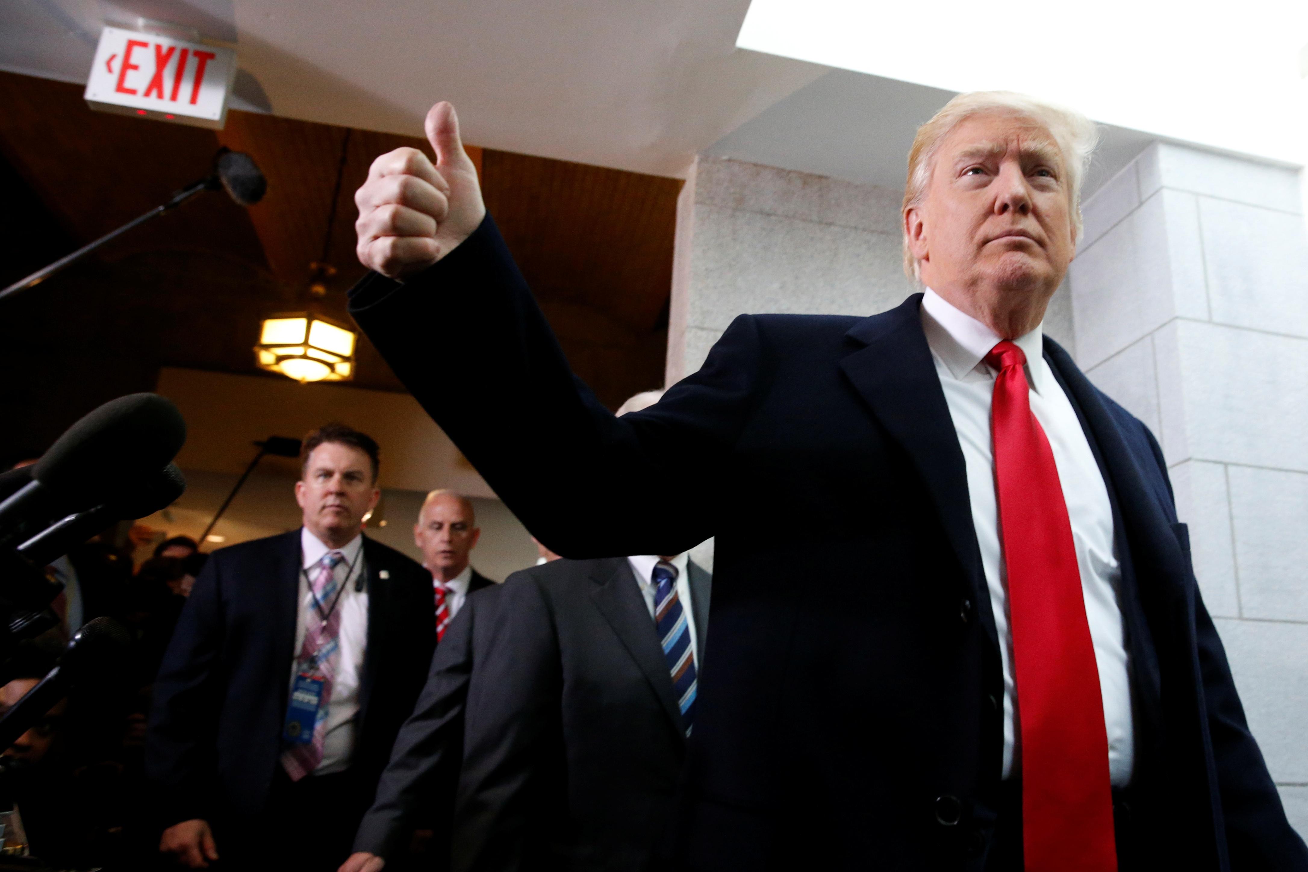 How Trump is trying to sell the Republican health care bill