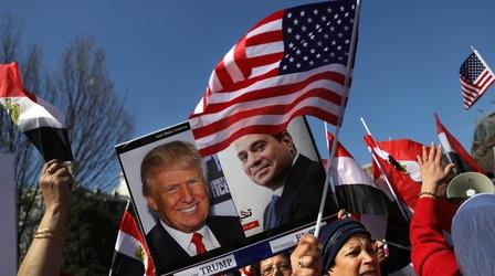 Video thumbnail: PBS NewsHour Why Trump is rebooting U.S.-Egypt relations