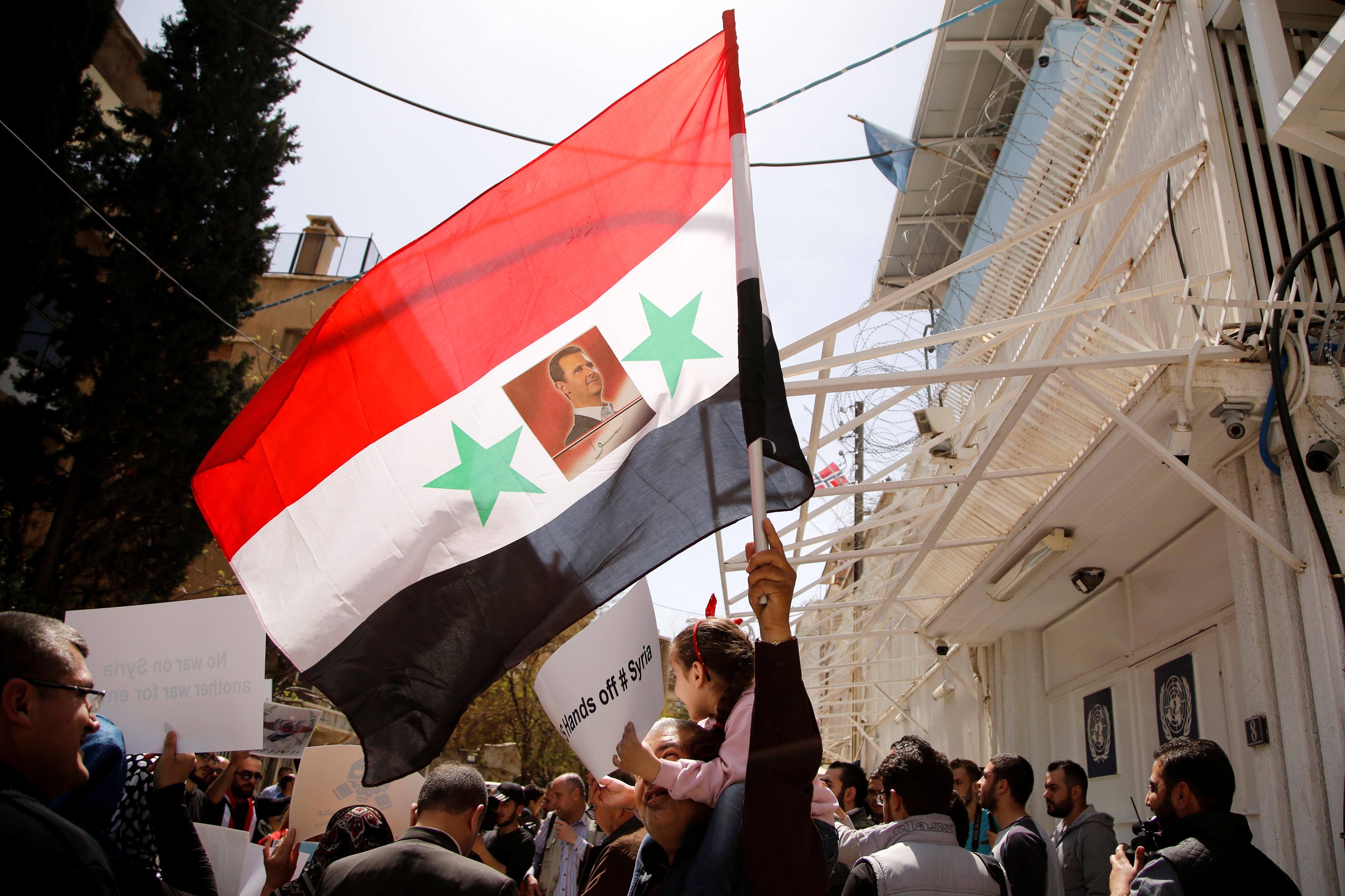 Assessing the aftermath of U.S. airstrikes in Syria