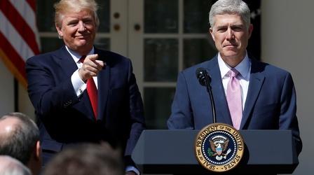 Video thumbnail: PBS NewsHour How will Justice Gorsuch influence polarizing cases?