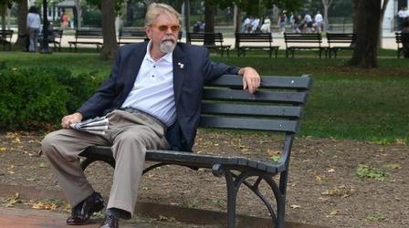 Video thumbnail: PBS NewsHour Vet Activist Goes on Hunger Strike in Front of White House
